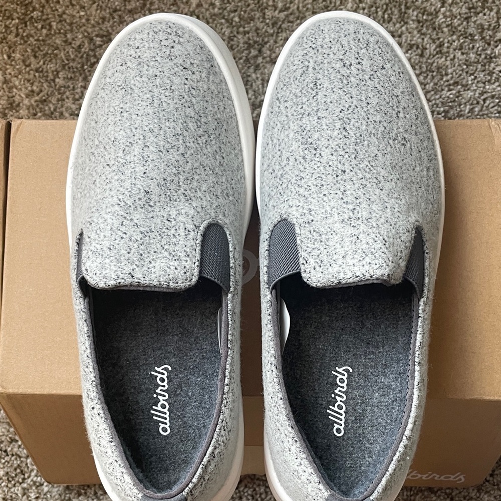 Allbirds Speckled Gray Slip-Ons